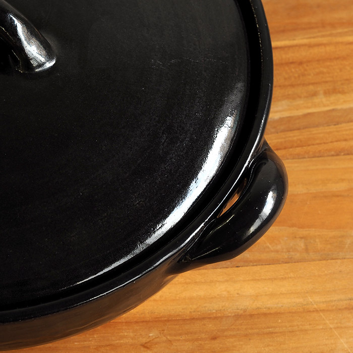 フォースマーケット　アグラ鍋　9号　天目（黒）　/　4th-market