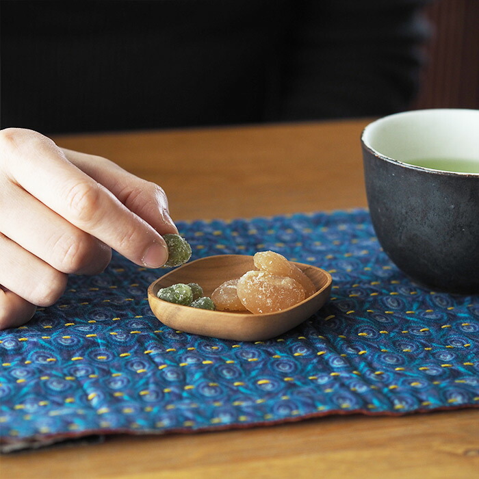 四十沢木材工芸　KITO　豆皿　ひし