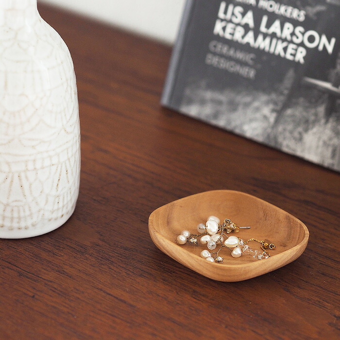 四十沢木材工芸　KITO　豆皿　ひし