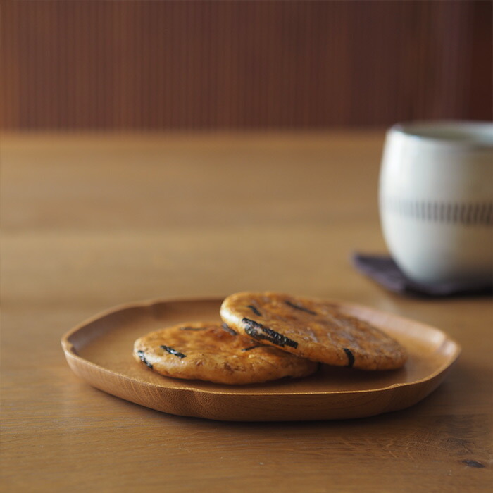 四十沢木材工芸　KITO　雪輪盆　小