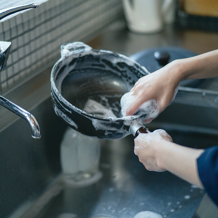 味わい鍋　片手　20cm