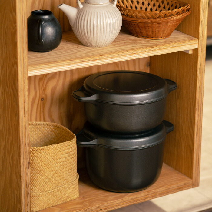 味わい鍋　両手特深　22cm