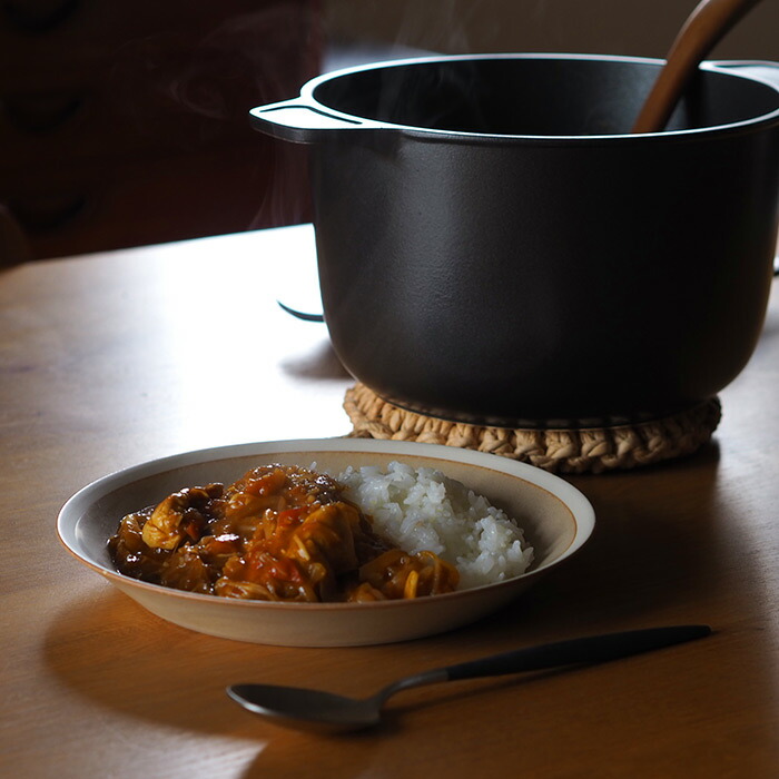 味わい鍋　両手特深　22cm