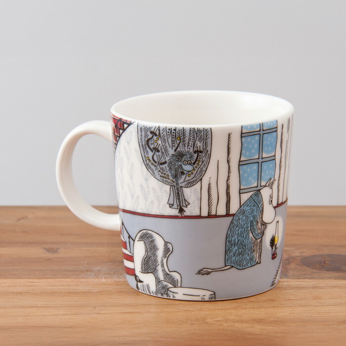 ★【2015年限定】アラビア　ムーミン　マグ　ハイバネーション・冬眠　/　ARABIA　Moomin　Hibernation【ムーミン冬のお宝マグ】
