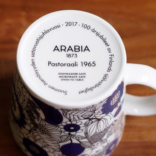 アラビア　パストラーリ　マグ　300ml　フィンランド100マグ　/　ARABIA　Pastoraali　※