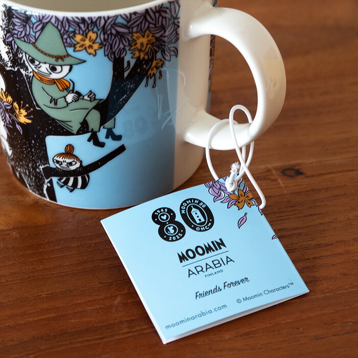 アラビア　ムーミン　クラシックマグ　フレンズフォーエバー　80周年　/　ARABIA　Moomin
