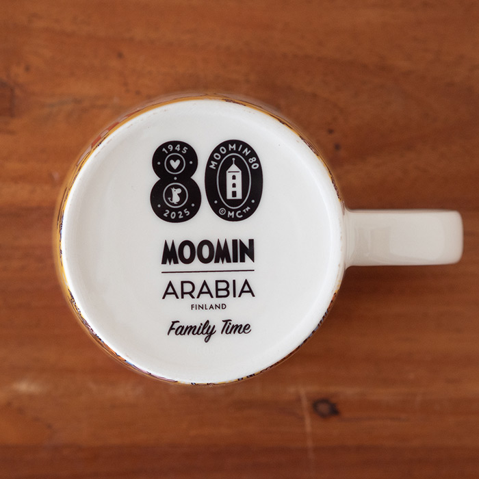アラビア　ムーミン　クラシックマグ　ファミリータイム　80周年　/　ARABIA　Moomin