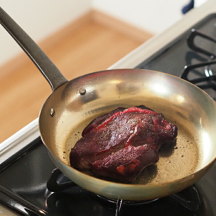 ボウマル　銅のフライパン　24cm（フランス製）　/　BAUMALU