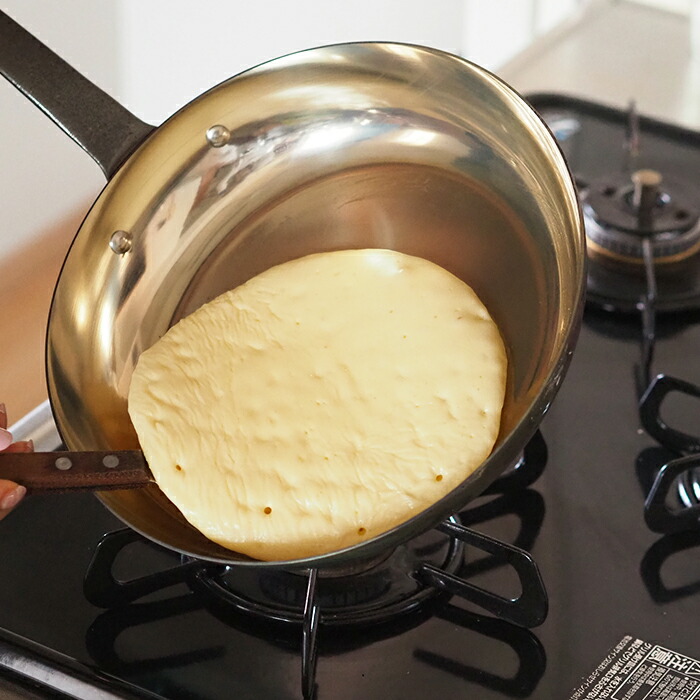 ボウマル　銅のフライパン　24cm（フランス製）　/　BAUMALU