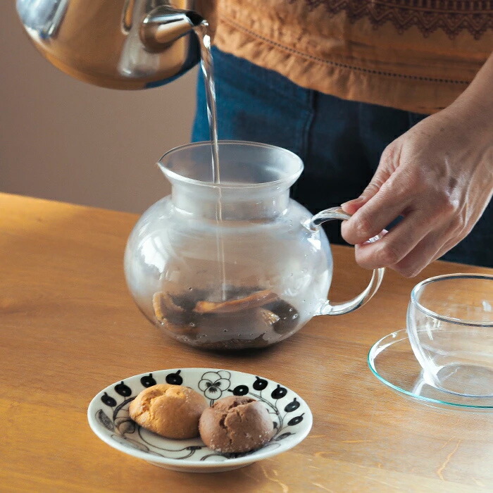 ボヘミアクリスタル　エヴァ　ティーポット　1000ml　/　BOHEMIA　Cristal