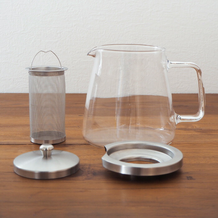 ボヘミアクリスタル　チャーム　ティーポット　1100ml　/　BOHEMIA　Cristal