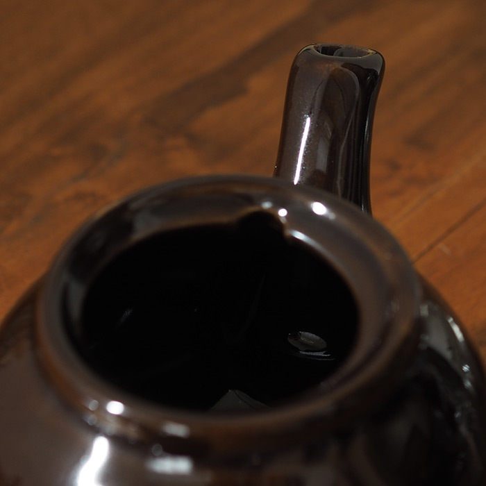 サンク　プライス&ケンジントン　ティーポット　2カップ　ストレーナー有　ブラウン　/　CINQ