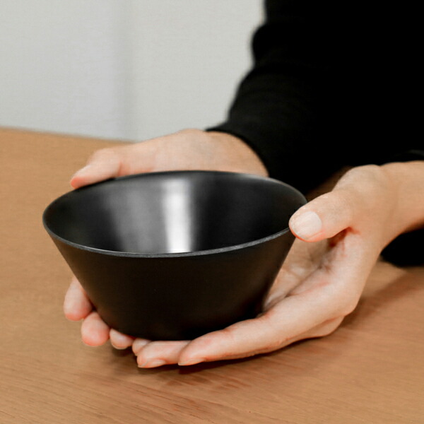 イデアコ　ウスモノ　ミニボウル　ブラック　/　ideaco　※