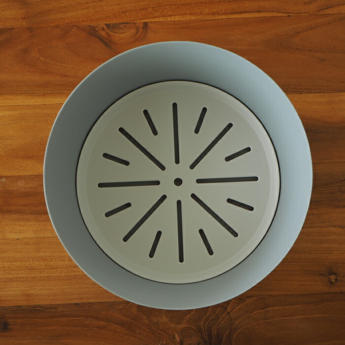 イデアコ　ウスモノ　サラダボウル　ブルー　/　ideaco　※