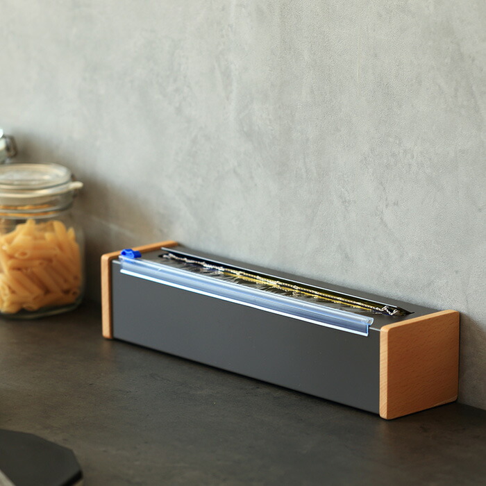 イデアコ　ラップケース　コストコフードラップ用　オフブラック　/　ideaco