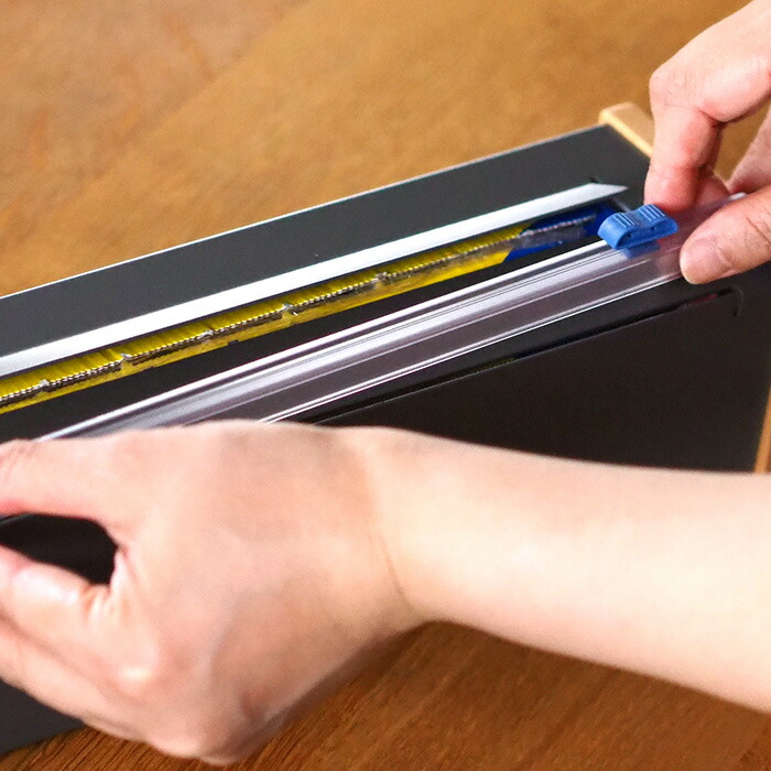 イデアコ　ラップケース　コストコフードラップ用　オフブラック　/　ideaco