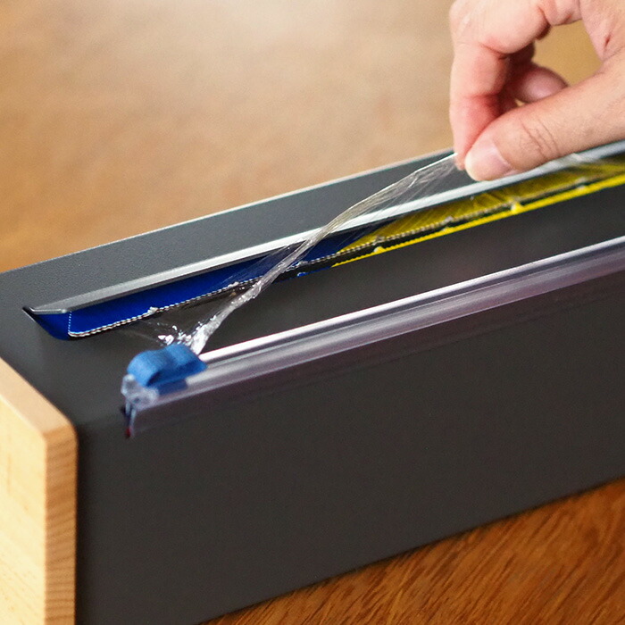 イデアコ　ラップケース　コストコフードラップ用　オフブラック　/　ideaco