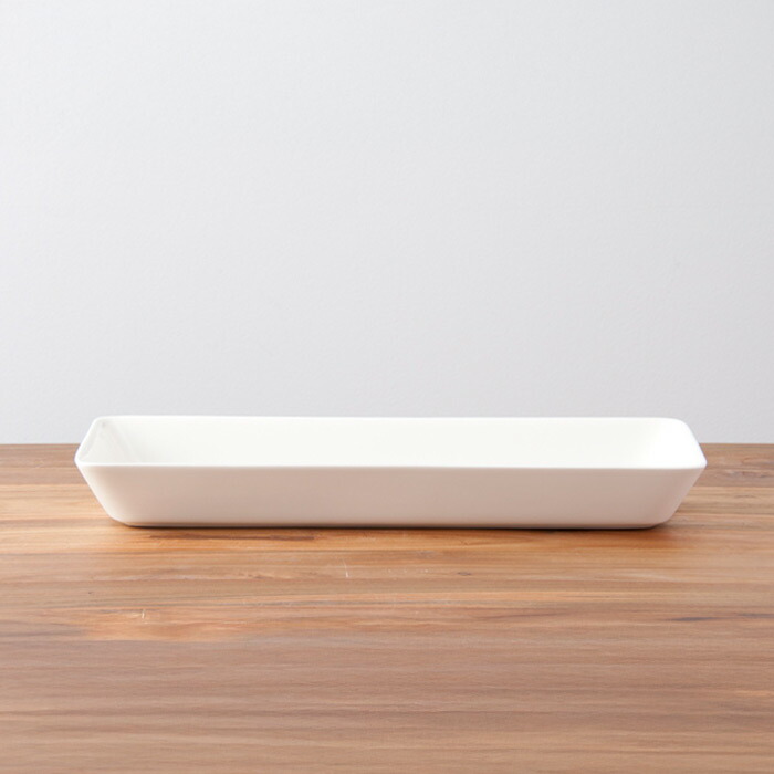 イッタラ　ティーマ　プラター　16×37cm　ホワイト　/　iittala　TEEMAWH