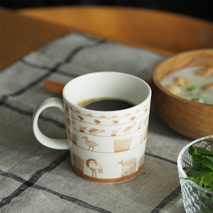 イッタラ　バードマグ　0.3L　ブラウン　/　iittala