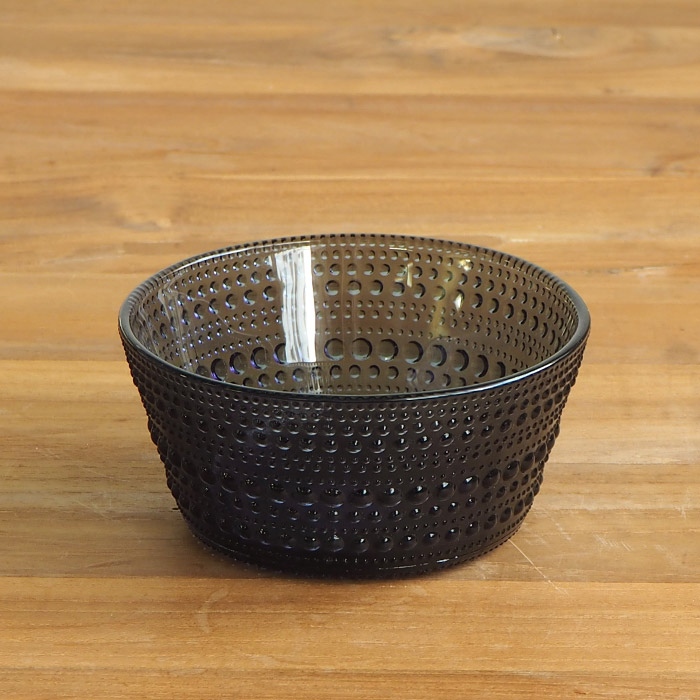 イッタラ　カステヘルミ　ボウル　230ml　ダークグレー　/　iittala　Kastehelmi