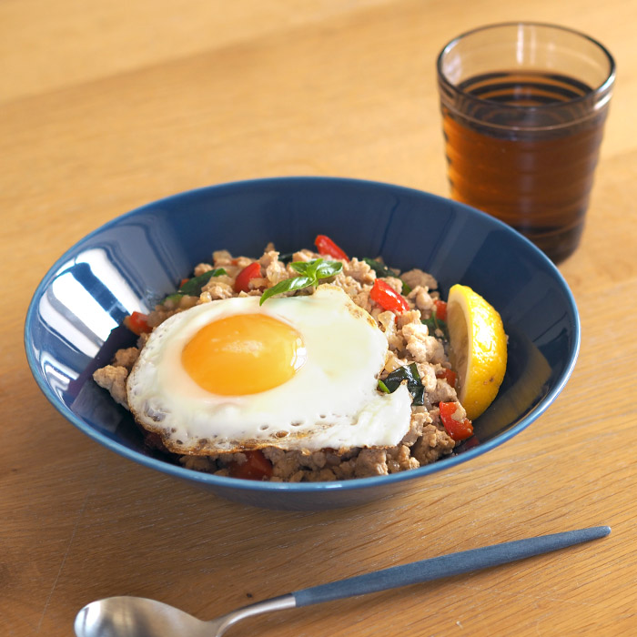 イッタラ　ティーマ　ボウル　21cm　ヴィンテージブルー　/　iittala　TEEMA