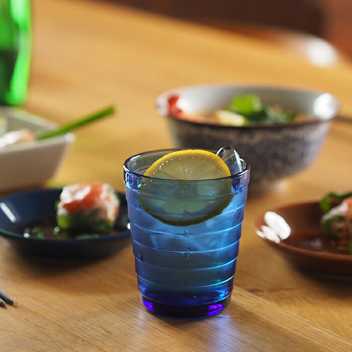 イッタラ　アイノ・アアルト　タンブラー　 ウルトラマリンブルー　/　iittala　AinoAalto　□※
