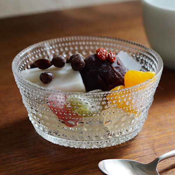 イッタラ　カステヘルミ　ボウル　230ml　クリア　/　iittala　Kastehelmi