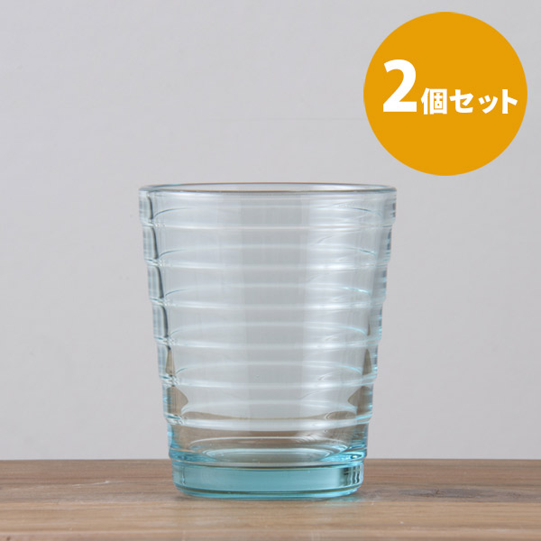 ■【2個セット】イッタラ　アイノ・アアルト　タンブラー　ウォーターグリーン　/　iittala　AinoAalto