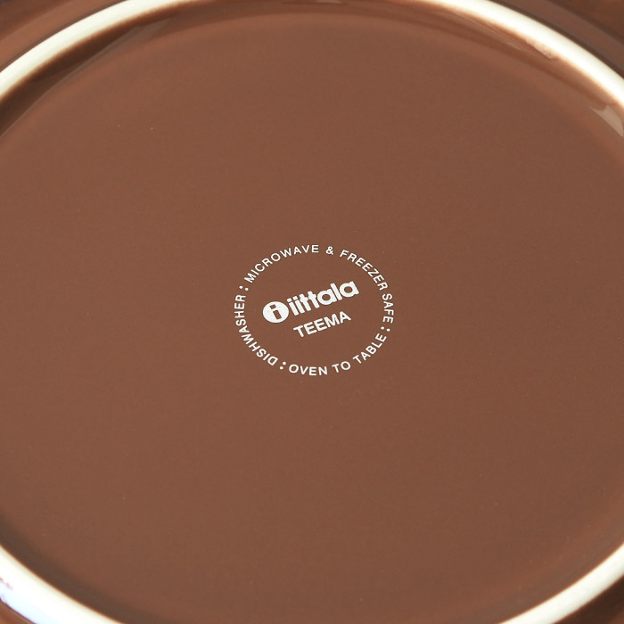 イッタラ　ティーマ　プレート　17cm　ヴィンテージブラウン　/　iittala　TEEMA