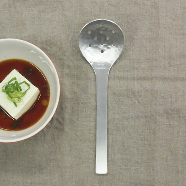 工房アイザワ　卓上お玉　穴あけ