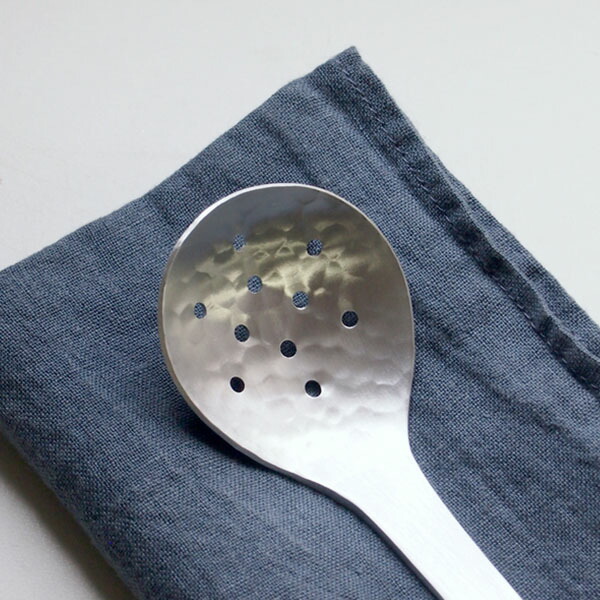 工房アイザワ　卓上お玉　穴あけ