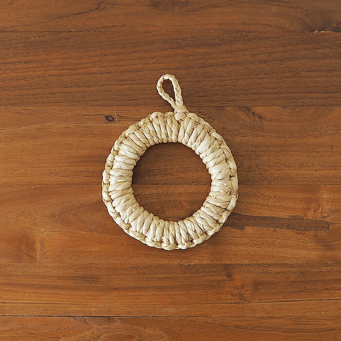 かごや　コーン鍋敷　ミニ　11cm