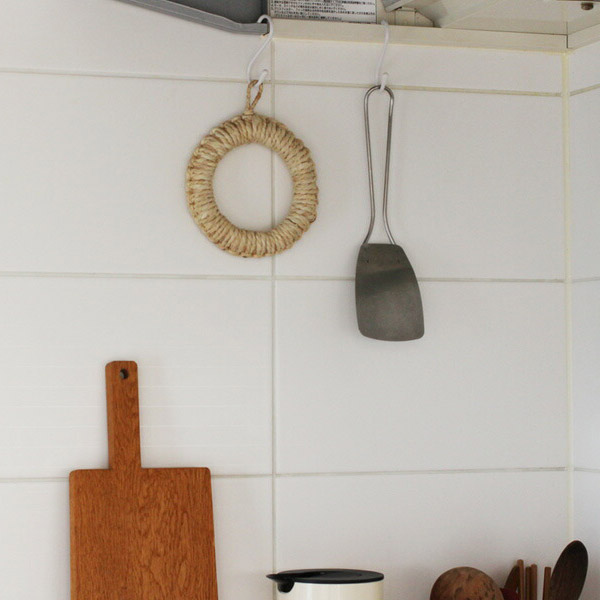 かごや　コーン鍋敷　小　15cm