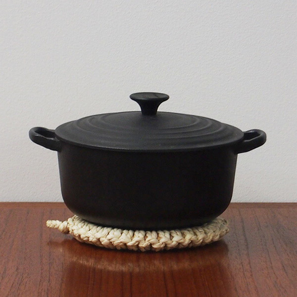 かごや　コーン鍋敷　中　18cm