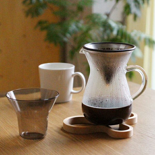 【送料無料】キントー　SCS　コーヒーカラフェセット　2cups　ステンレス　/　KINTO