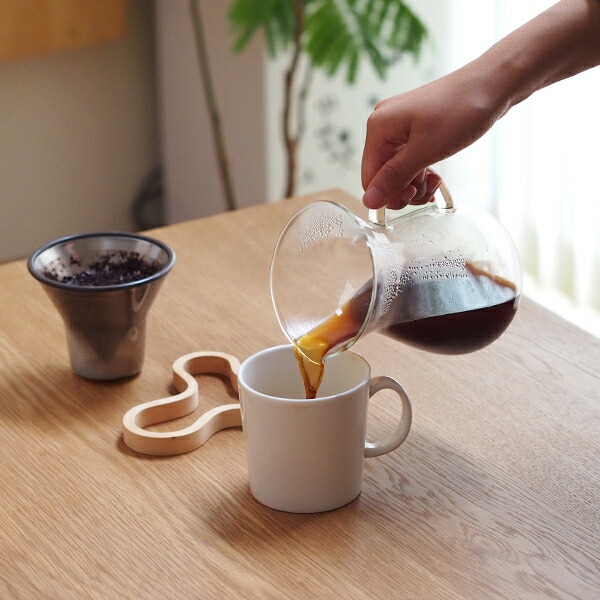 【送料無料】キントー　SCS　コーヒーカラフェセット　2cups　ステンレス　/　KINTO