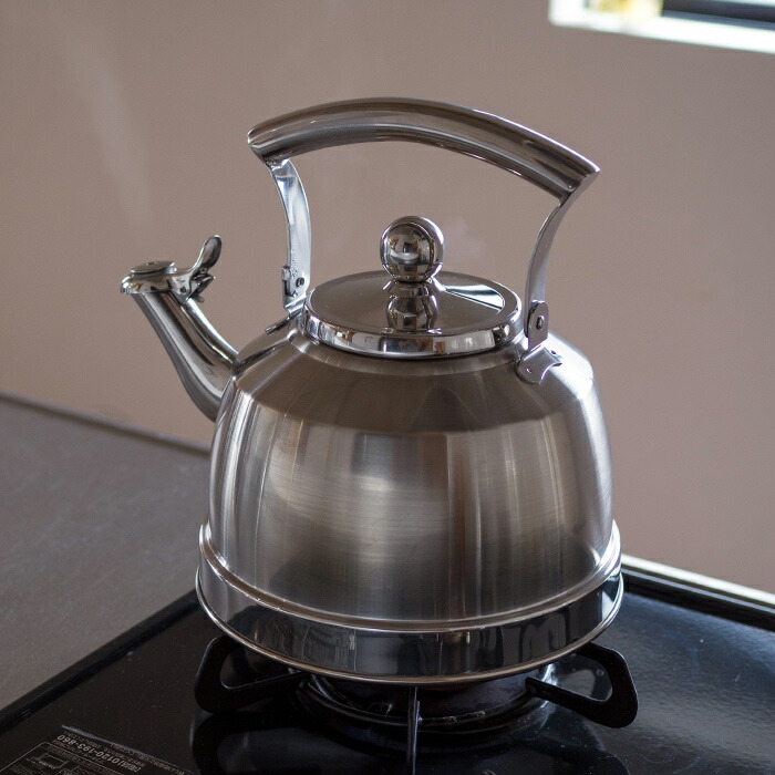 ケロマット　ステンレス製　フルートケトル 1.5L　/　KELOmat