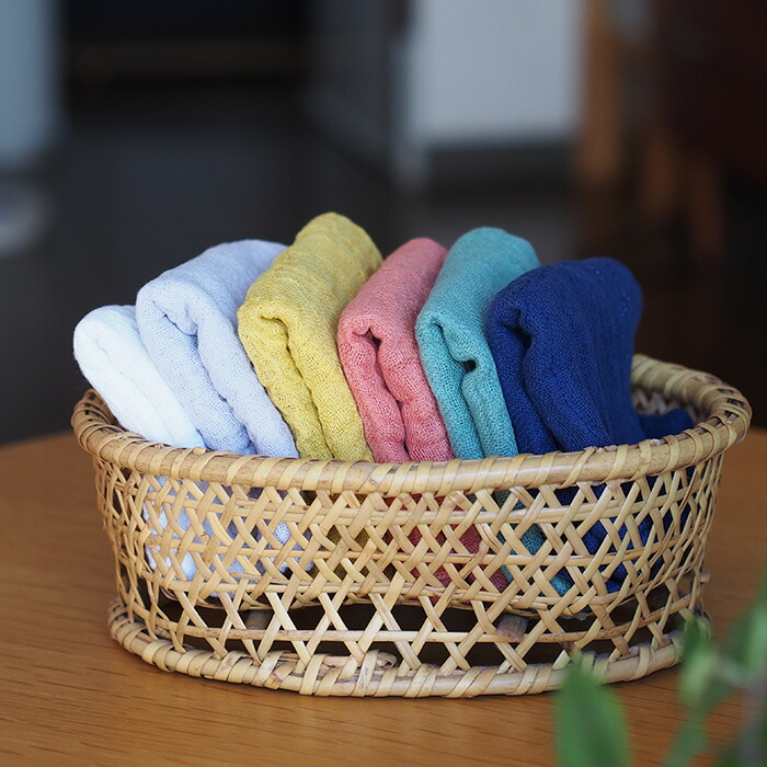 中川政七商店　「彩り豊かな」花ふきん　白百合