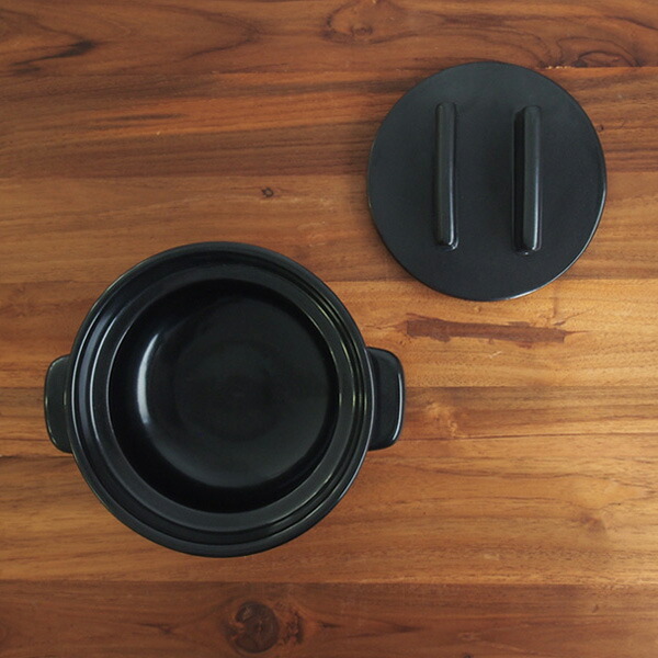 かもしか道具店　ごはんの鍋　二合炊き　黒