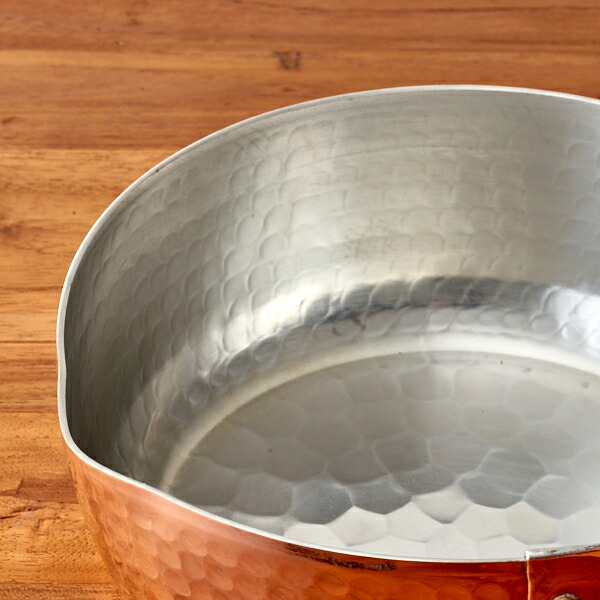 中村銅器製作所　銅行平鍋　18cm