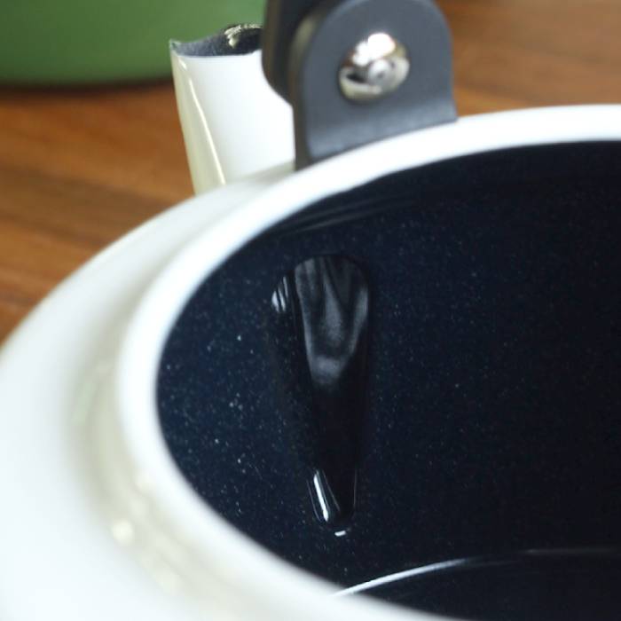 野田琺瑯　アムケトル　ブラック