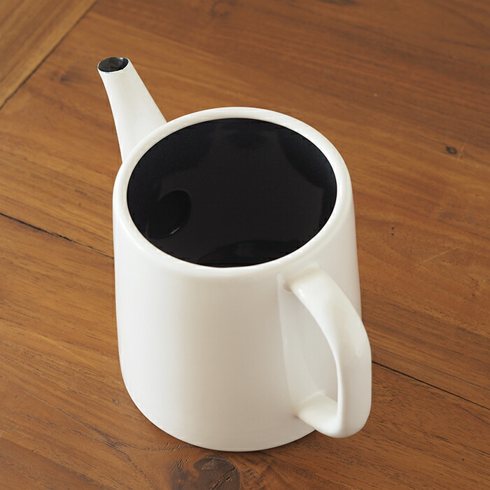 野田琺瑯　ポトル　白