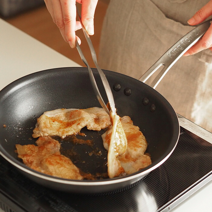 中尾アルミ製作所　キングフロンフライパン浅型 24cm