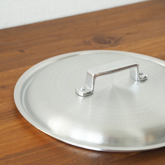 中尾アルミ製作所　打出料理鍋用 フタ　27cm