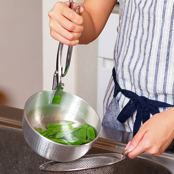 中尾アルミ製作所　ヤットコ鍋　15cm