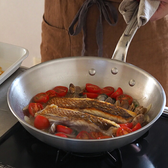 中尾アルミ製作所　アルミフライパン　27cm