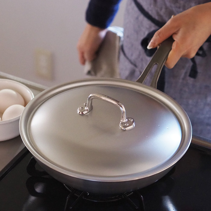中尾アルミ製作所　シルクフライパン　フタ　24cm