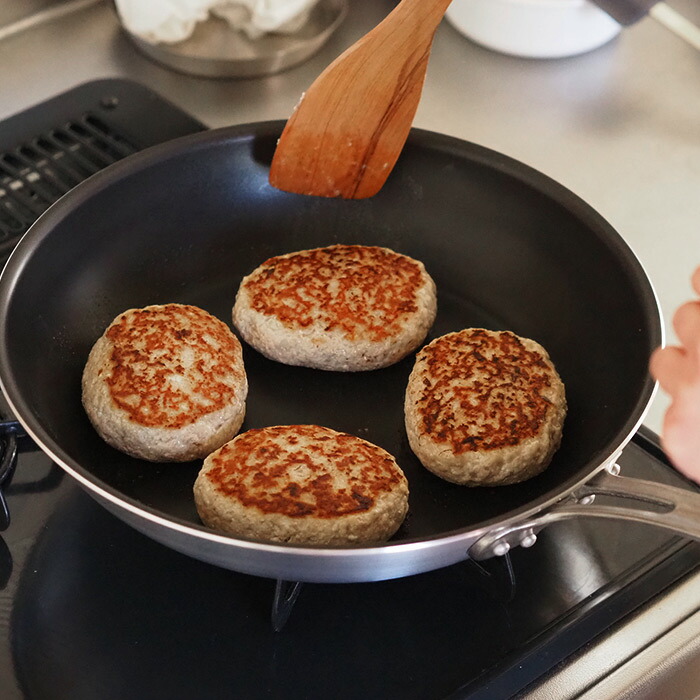 中尾アルミ製作所　シルクフライパン　浅型（新ステンキャスト）　30cm