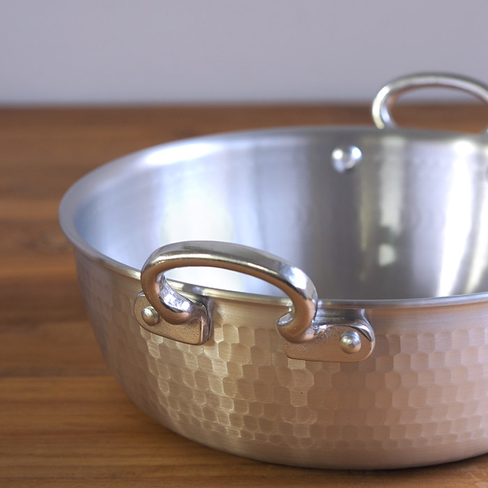 中尾アルミ製作所　N-39　打出浅鍋（揚鍋）21cm