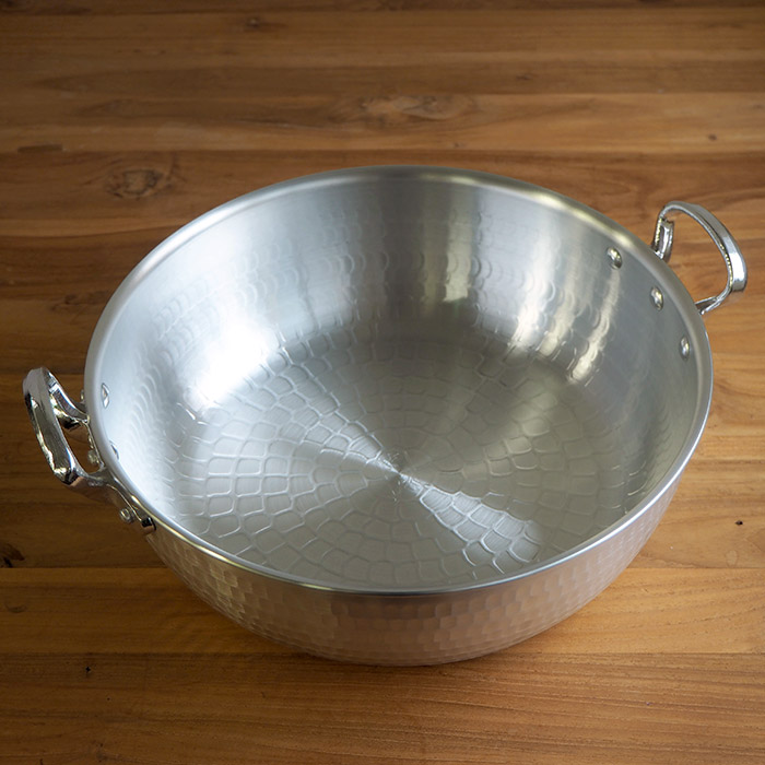 中尾アルミ製作所　N-39　打出浅鍋（揚鍋）27cm